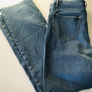 L.L. Bean Classic Fit Jeans, Women's Jeans, Blue Denim Sz 10 Reg